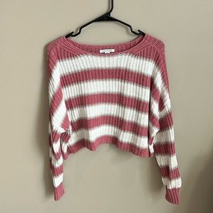 (M) American eagle striped sweater